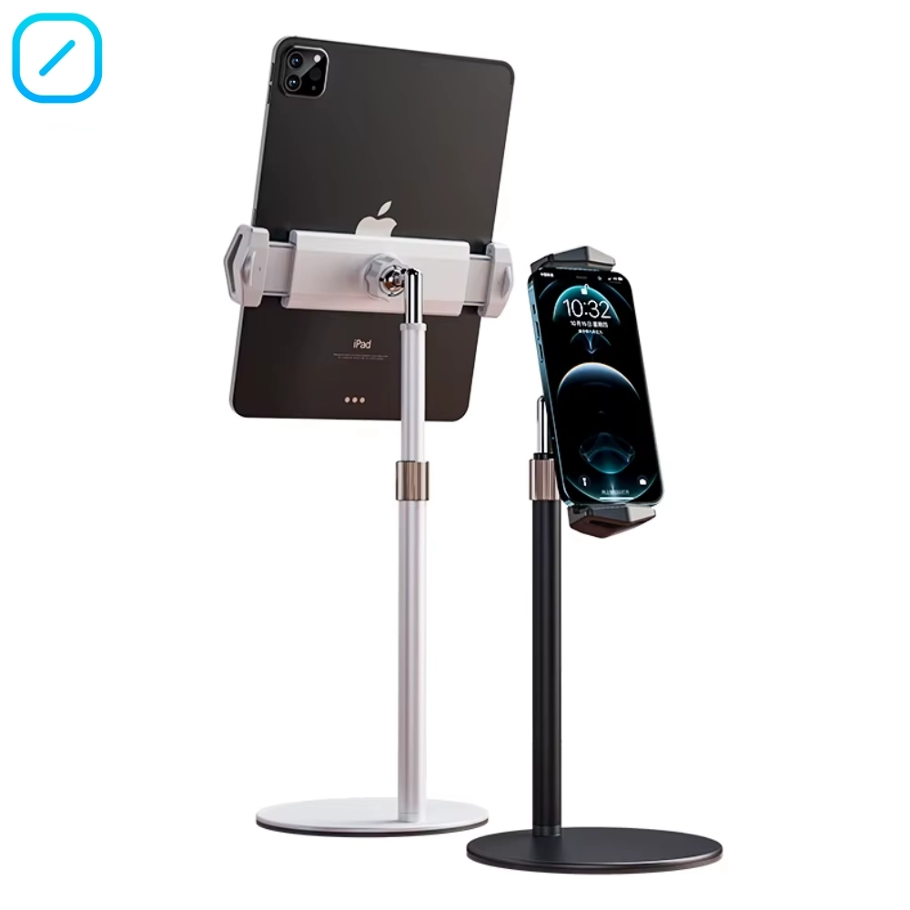 Soporte metalico para tabletas expansible hasta 51cm