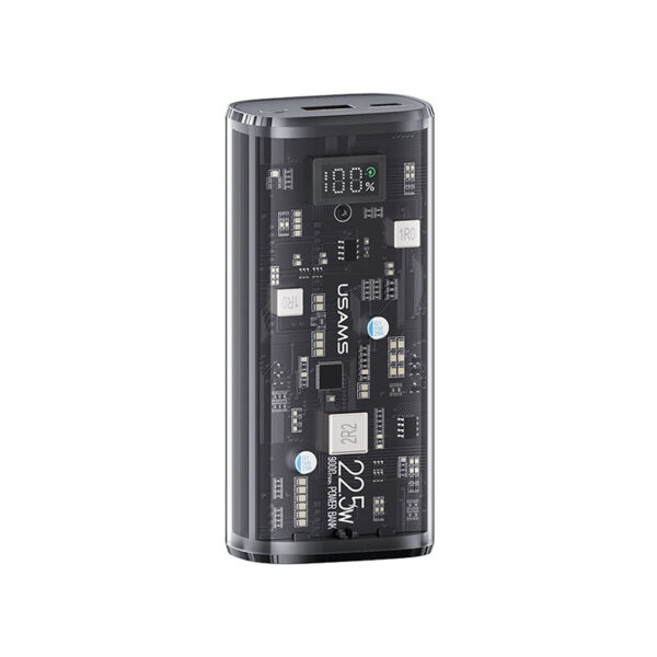 9,000mAh Powerbank con Puertos USB-A, 1 USB-C. Potencia de 22.5W translúcido - Imagen 2