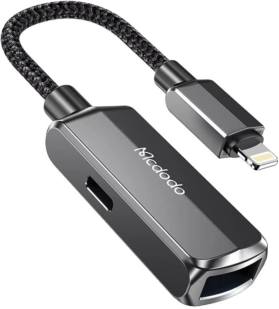 De Lightning A OTG USB, soporta Disco Duro. iPhone/iPad